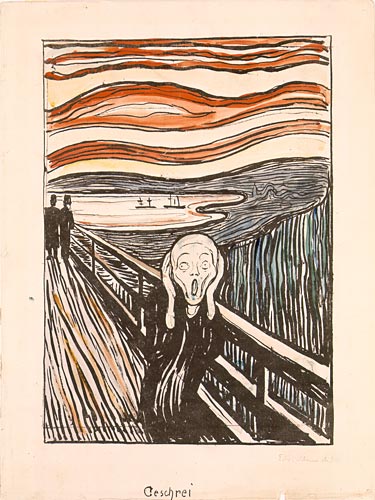 Skriget af Edvard Munch